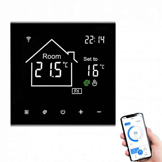 Regulátor vytápění Podlahový termostat WiFi 3A