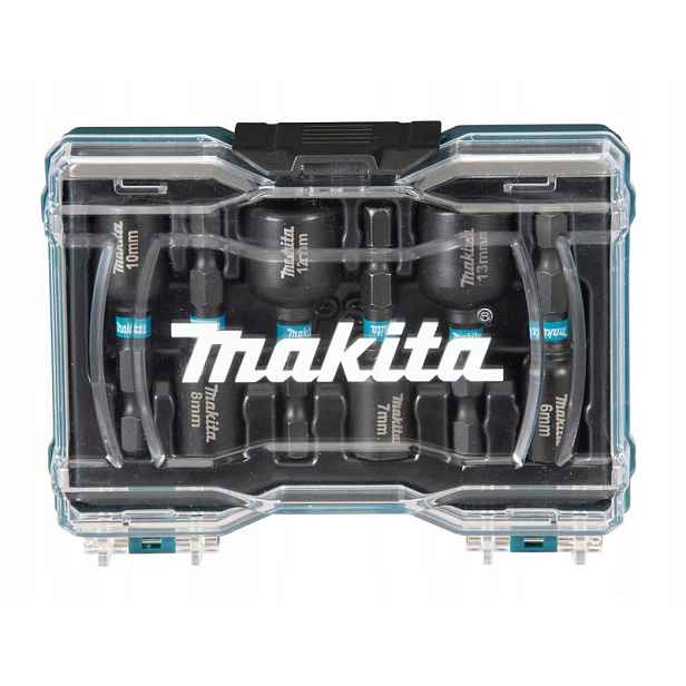Sada Nástavců 1/4'' Impact Black 6 Ks