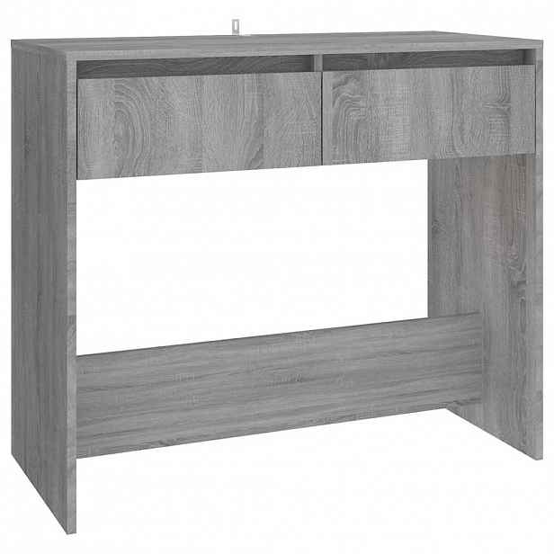 vidaXL Konzolový stolek šedý sonoma 89 x 41 x 76,5 cm kompozitní dřevo