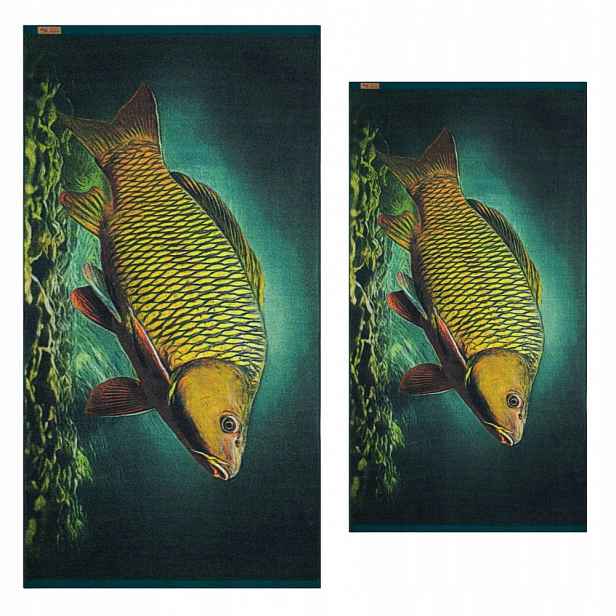 Zwoltex Karp sada ručníků 2ks barevná 70x140 50x100