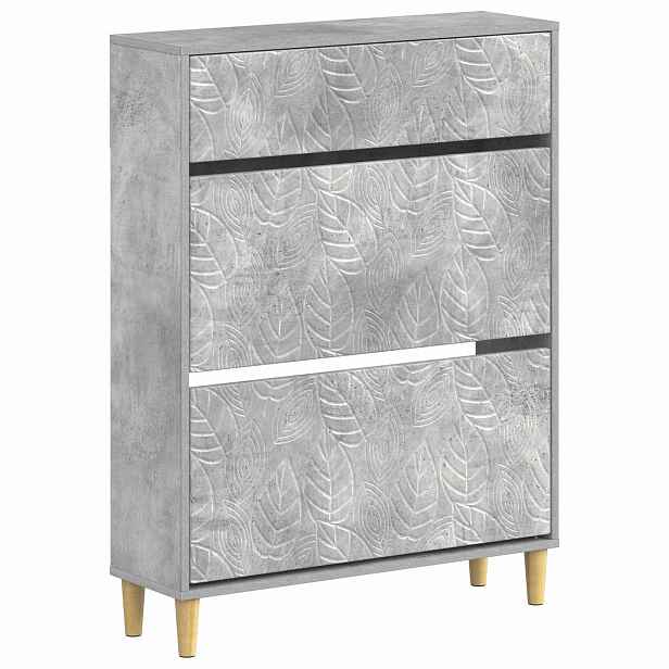 vidaXL Skříň na obuv DELFT 78 x 24 x 103 cm Kompozitní dřevo