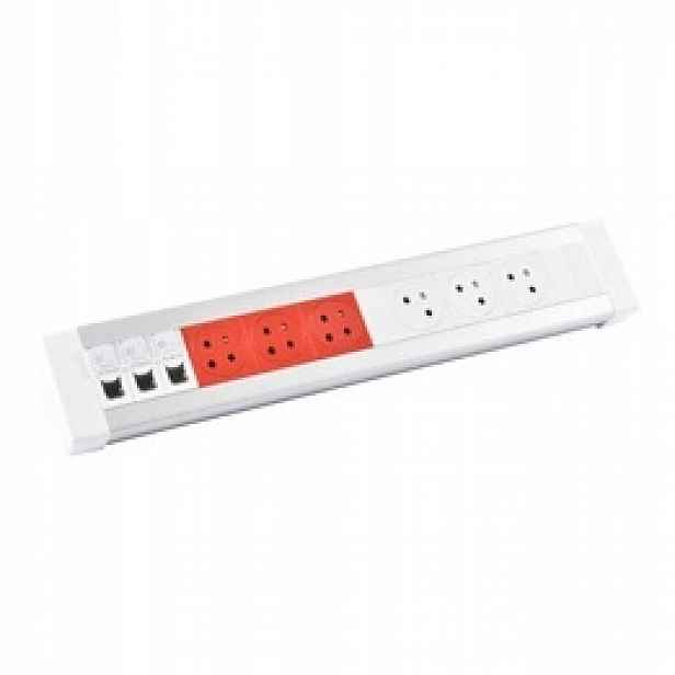 Prodlužovací Kabel stolní 6X2P+Z/3XRJ45 Legrand 054607