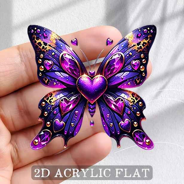 TEMU 1 ks 2D plochá tištěná dekorativní magnetická samolepka na lednici, magnet na lednici. Vyznačuje se jasnými, dlouhotrvajícími, na vyblednutí