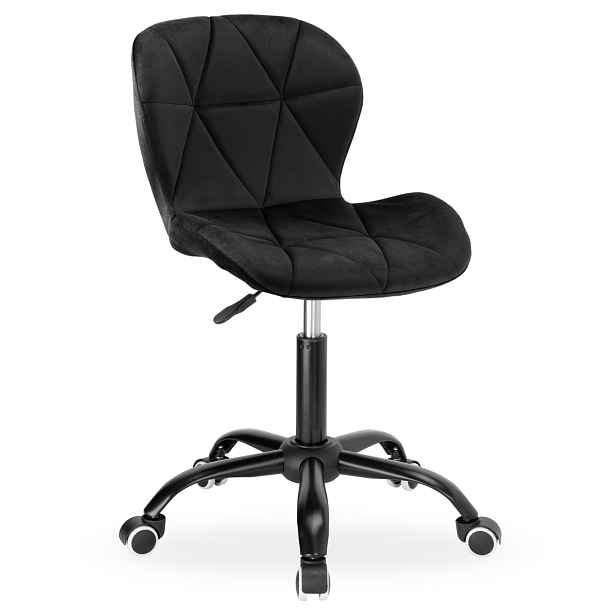 TZB Otočná kancelářská židle Spiner Black černá
