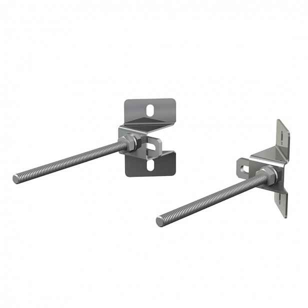Alca - Adaptér pro upevnění do rohu, nerez M918