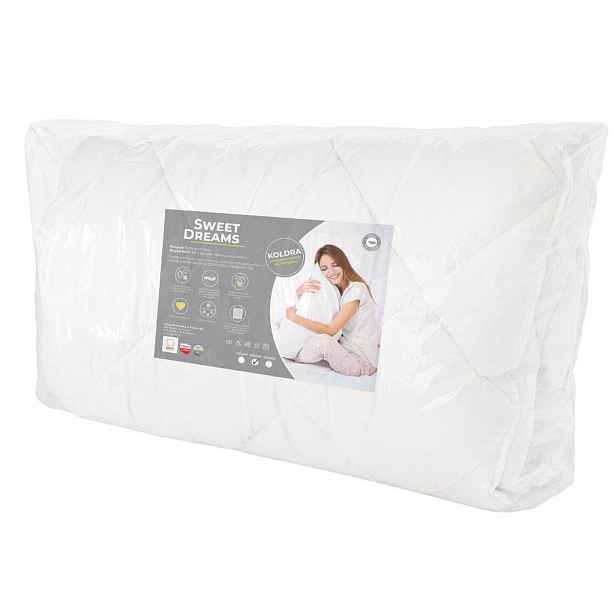 Celoroční přikrývka 140x200 prošívaná, lehká a teplá