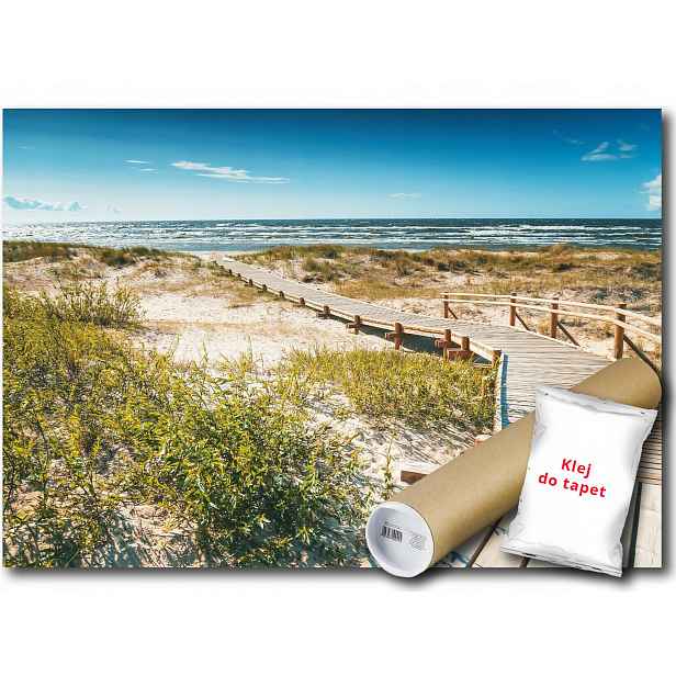 Fototapeta Flizelina Moře Pláž Duny 416x290