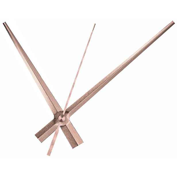 Hodinový strojek s tichým chodem HRP76RG včetně ručiček Rose Gold