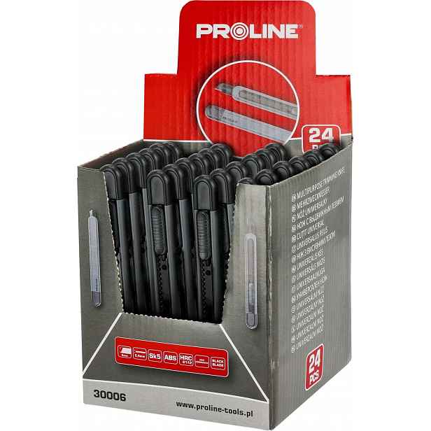 Nůž s odlamovacím ostřím 9 mm Display Proline 30006