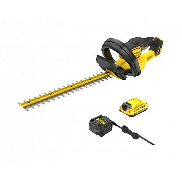 Stanley - 18V AKU plotové nůžky 50 cm, 1x aku 2,0 Ah Li-Ion, nabíječka SFMCHT650D1-QW