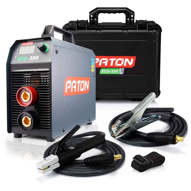 Elektrodová invertorová svářečka Paton Eco 250A s kufrem Mma 230V Igbt