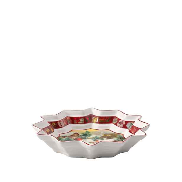 Vánoční Miska 16,5 CM Porcelánová 180 ML Na Dipy A Pochoutky