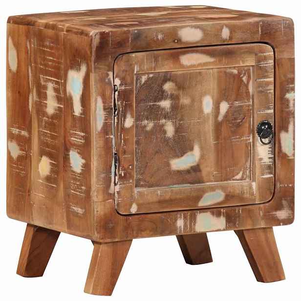 vidaXL Noční stolek 40x32x46 cm masivní recyklované dřevo