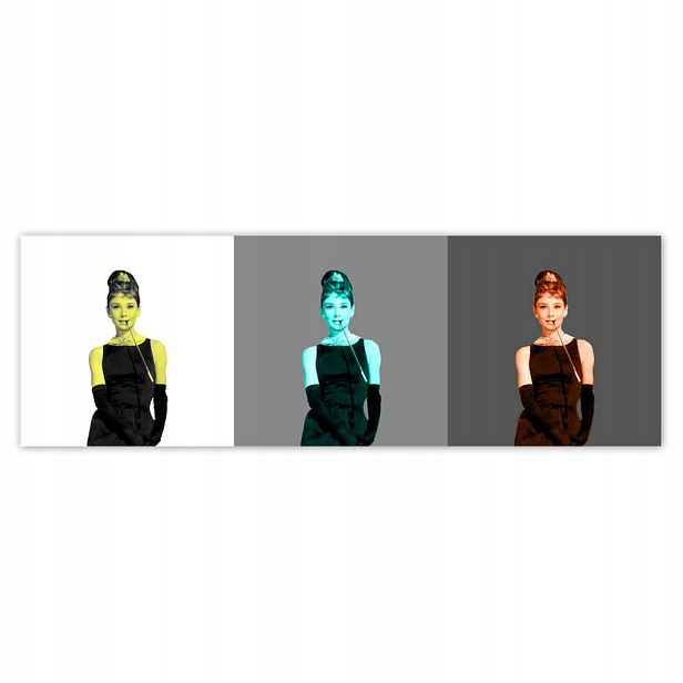 Plakáty 200x66 Audrey Hepburnová Herečka