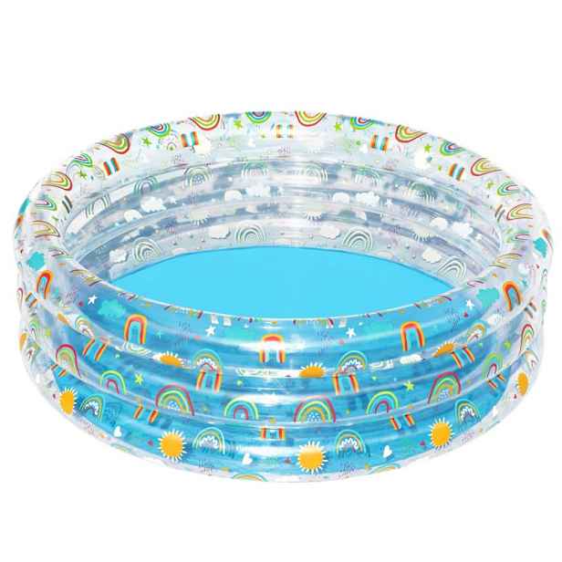 Bestway 51045 Dětský bazén Rainbow Splash 150 x 53 cm