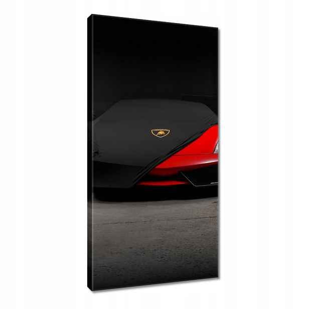 Obraz 55x115 Červené auto