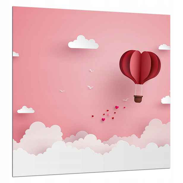 Skleněná Deska Ochranná 60x65 Balón