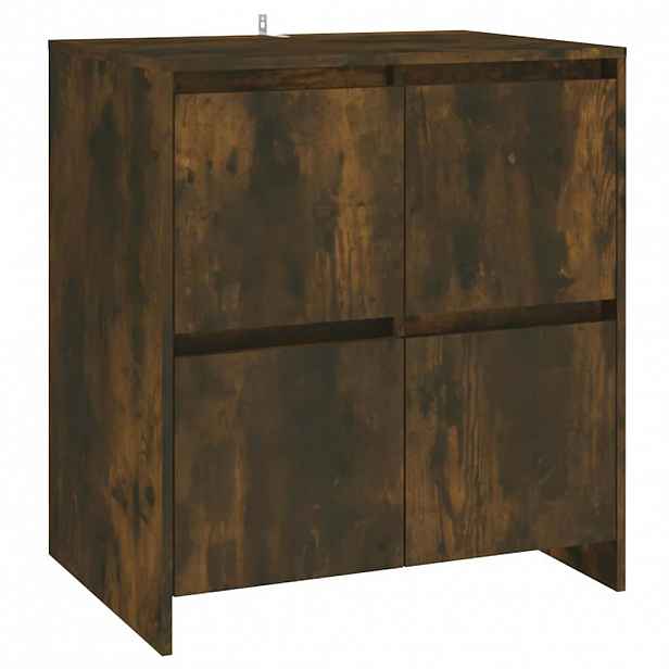 vidaXL Příborník kouřový dub 70x41x75 cm kompozitní dřevo
