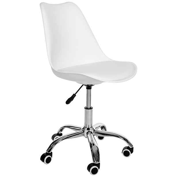 Ak furniture Otočná židle FD005 bílá