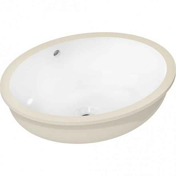 Hansgrohe Xuniva D zápustné umyvadlo 45x35 cm bez otvoru pro baterii, s přepadem 60152450