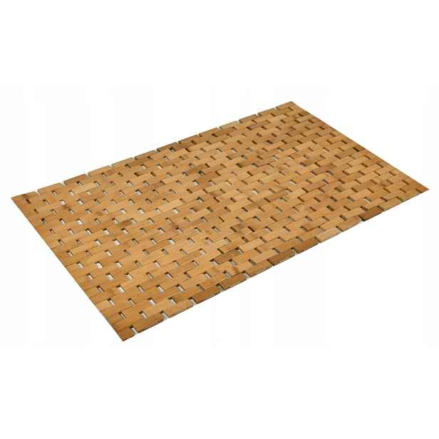 TZB Bambusová koupelnová podložka 50x80 cm světle hnědá