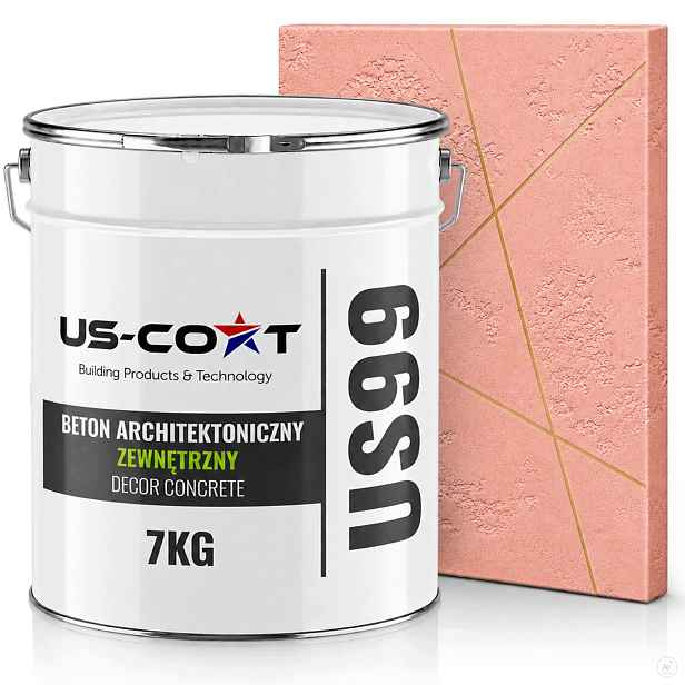 Vnější Architektonický Beton Pudrová Růžová F315 5 m2 7 kg Omítka Na Zeď