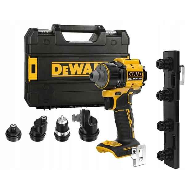 Aku Vrtačka 18V 73NM S Vyměnitelnými Hlavicemi Dewalt DCD803NT