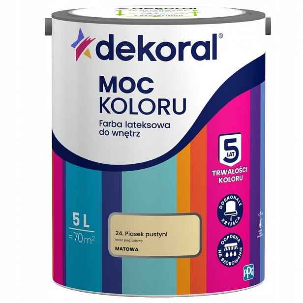 Dekoral Barva Barva Color Power Pouštní Písek 5L