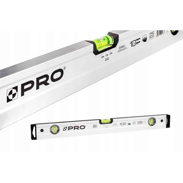 Vodováha Pro 800 Libella 2% 60 CM Frézovaná 2PLUS2