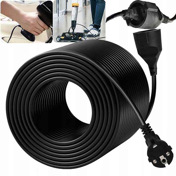 Prodlužovací Kabel 3x0.75 Zahradní Silný Pro Sekačku Sekačka 20 m
