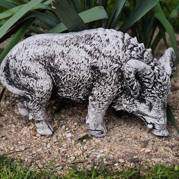 Divoká Betonová figurka Zahradní socha, mrazuvzdorná, 9 kg