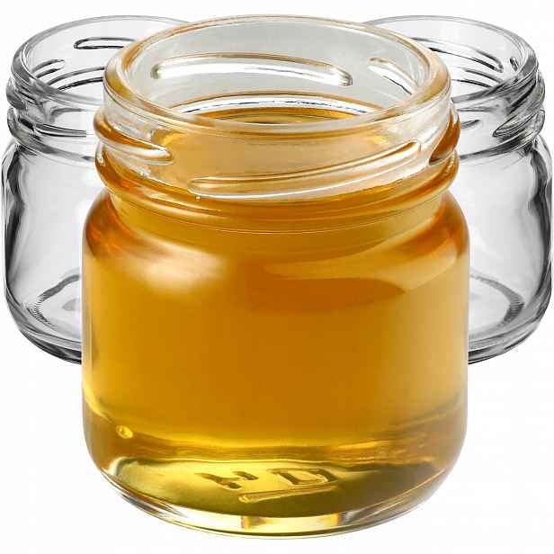 100 x Skleněná Zavařovací Sklenice 40 ml Zavařovací Sklenička Na Koření Med
