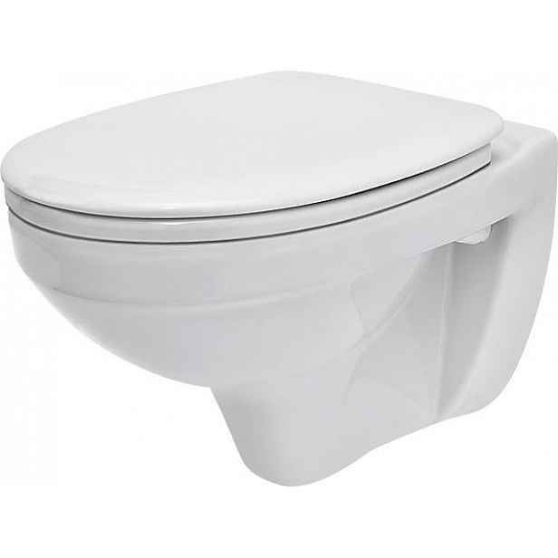 CERSANIT - ZÁVĚSNÁ MÍSA DELFI SE SEDÁTKEM DELFI ANTIBACTERIAL SET K97-140