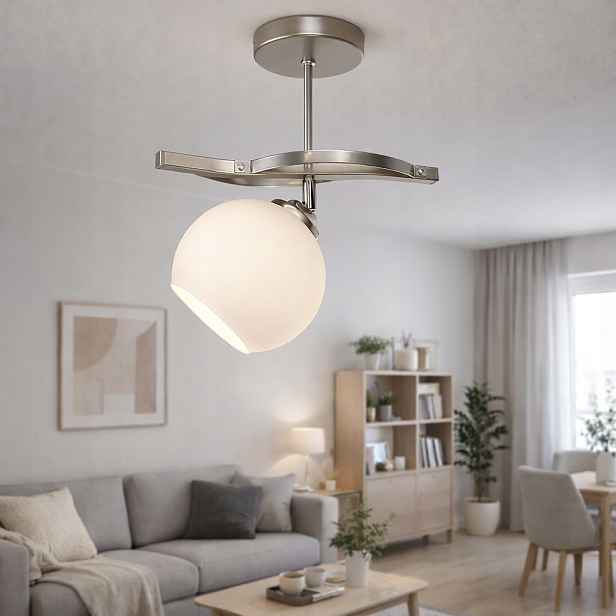 Euro-Lampa Stropní Svítidlo Kosmo 1 saténová alva Výrobce