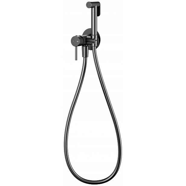Kfa Podomítková Bidetová Baterie Moza, Gun Metal Grey Pvd