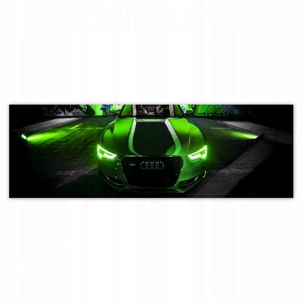 Plakáty 200x66 Limetkové Audi Auta