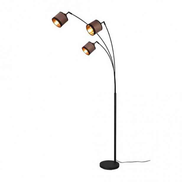 Reality DAVOS stojací lampa černá kov r41553041 RER41553041