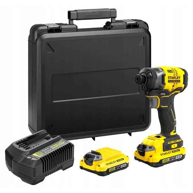 Šroubovák Příklepový V20 2x2Ah Stanley Fatmax SFMCF820D2K
