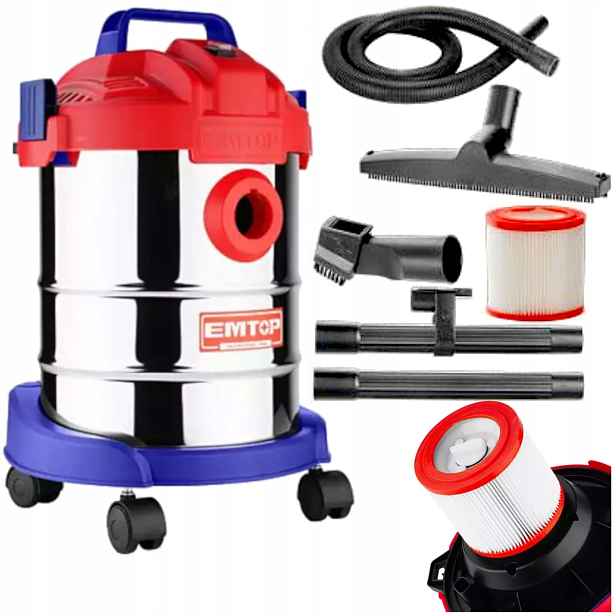 Vysavač 12L 240V 800 W Emtop EVCR0801