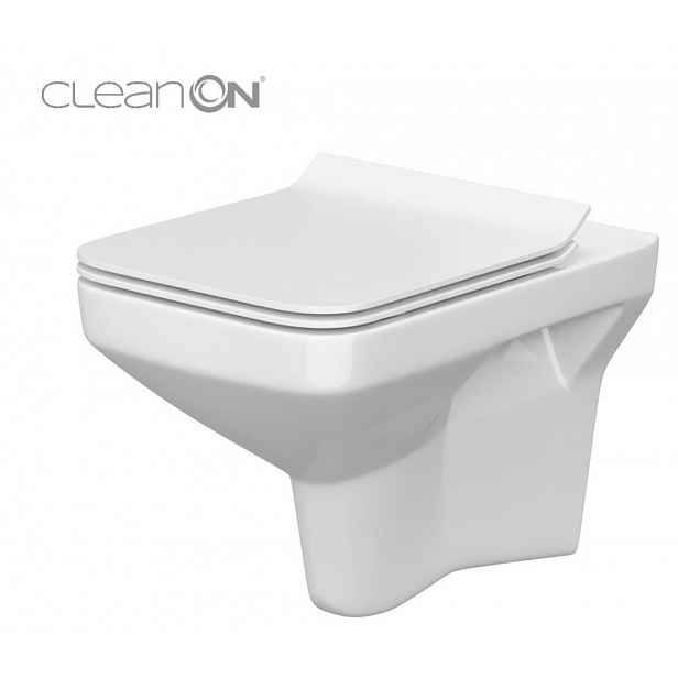 CERSANIT - Závěsné WC COMO NEW CLEANON BEZ SEDÁTKA K32-020