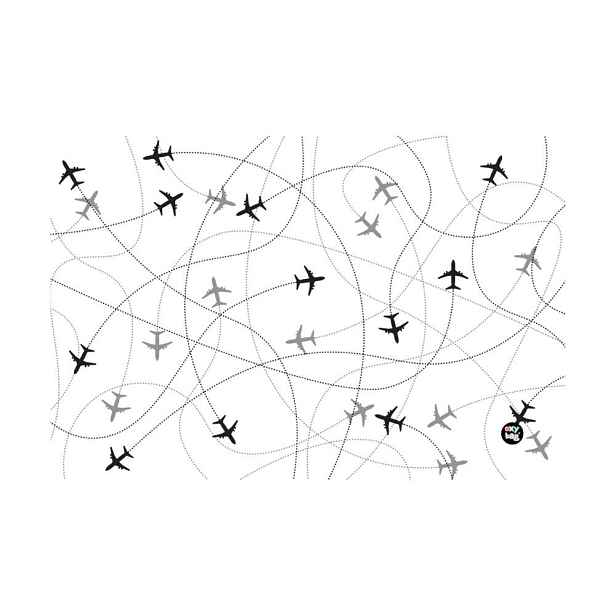 Podložka na stůl PP 60x40cm Planes