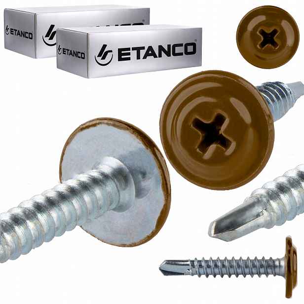 Samovrtné podložky 4,2 x 25 mm Ral 8003 500 ks Etanco Gm-b