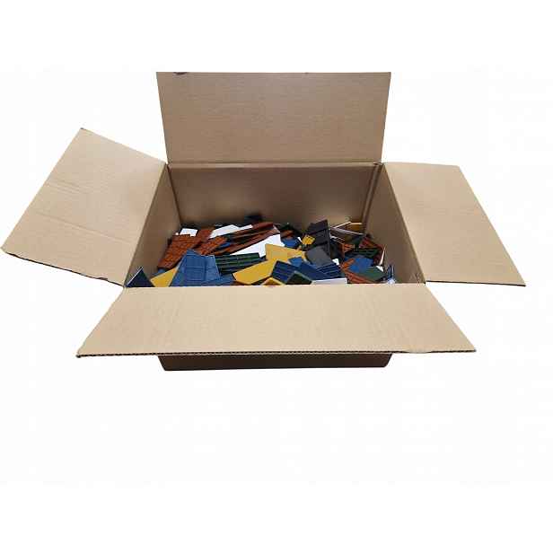 1000 ks Box Distanční podložky Mix montážních klínů 30 mm od 1 mm do 6 mm