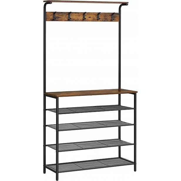Botník do předsíně 183 cm Loft je prostorná