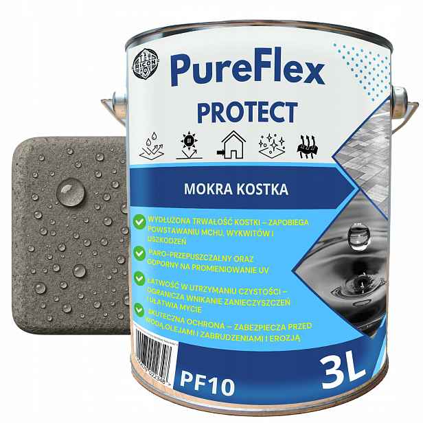 Impregnace Dlažebních Kostek Mokrá Kostka Beton Dlažba Wet 3L
