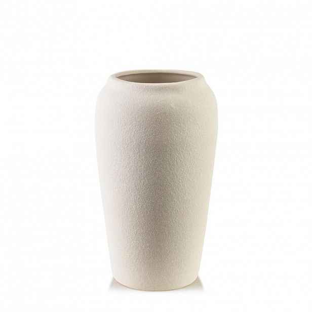 Mondex VÁZA Manon, poliresin, béžová, 12/9/22cm