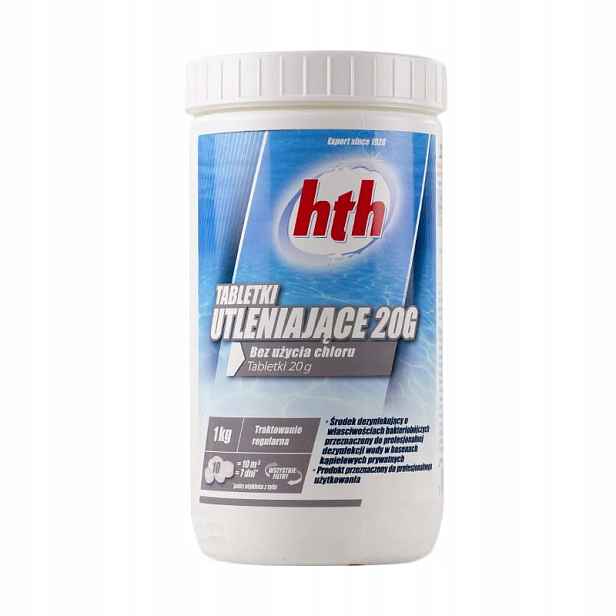 Hth Oxidační tablety 20 g 1.2 kg Tablety bez chlóru