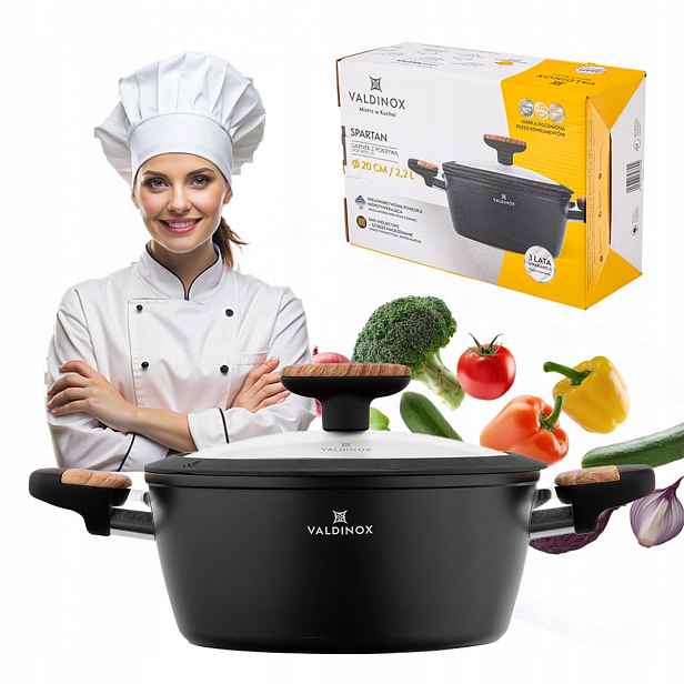 Hrnec s poklicí Valdinox Spartan 20 cm 2,2 l