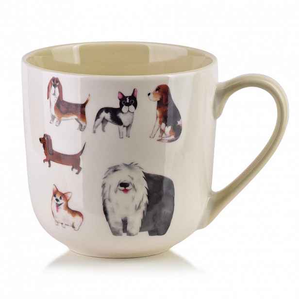 Mondex HRNEK NOAH, porcelán, hnědý
