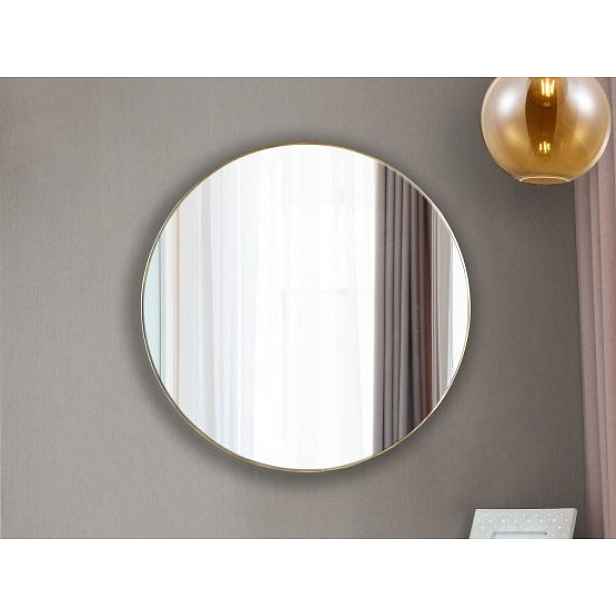 Nástěnné zrcadlo Esra 50 cm, zlaté